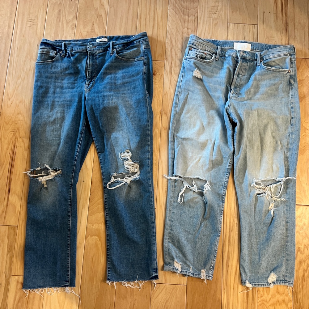 MOTHER & Good American 14 Jeans like New